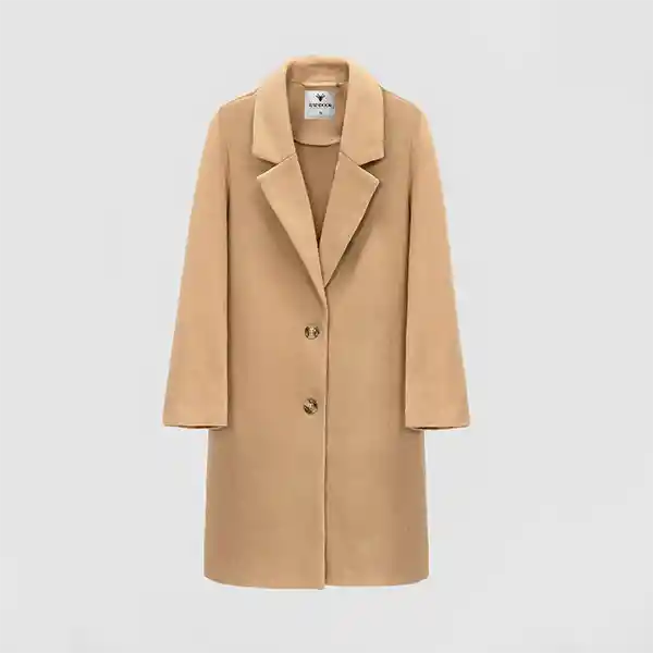 Abrigo Lanilla Camel M Raindoor