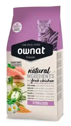 Ownat Gato Classic Esterilizado 4 Kg