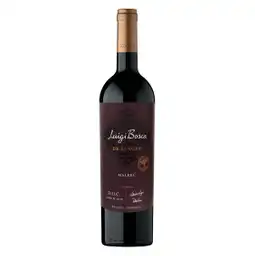 Vino Luigi Bosca Malbec Doc De Sangre 750cc	