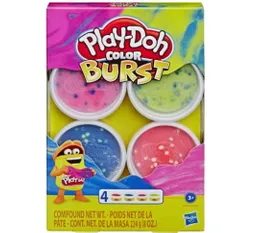 Hasbro Play-doh Color Burst Oscuros