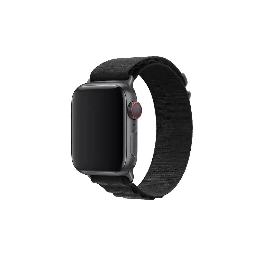 Correa Alpine Apple Watch Compatible Con 38 / 40 / 41 Mm Negra