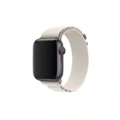 Correa Alpine Apple Watch Compatible 38 / 40 / 41 Mm Blanca