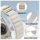 Correa Alpine Apple Watch Compatible 38 / 40 / 41 Mm Blanca