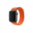 Correa Alpine Apple Watch Compatible Con 38 / 40 / 41 Mm Naranja