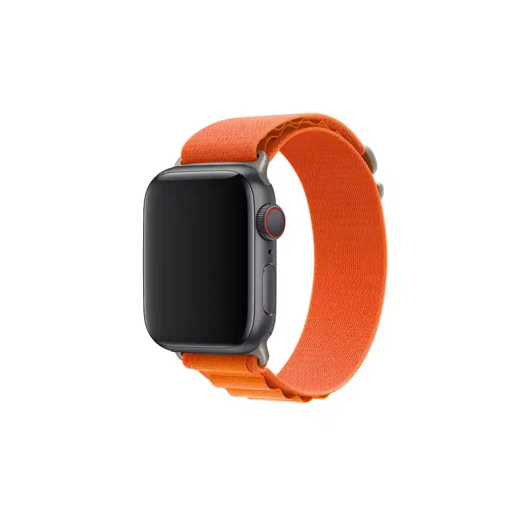 Correa Alpine Apple Watch Compatible Con 38 / 40 / 41 Mm Naranja