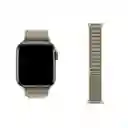 Correa Alpine Apple Watch Compatible Con 42 / 44 / 45 / 49 Mm Oliva