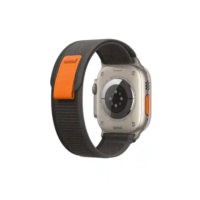 Correa Trail Apple Watch Compatible Con 38 / 40 / 41 Mm Gris / Naranja