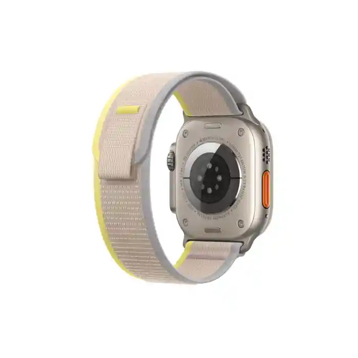 Correa Trail Apple Watch Compatible Con 38 / 40 / 41 Mm Gris / Amarillo