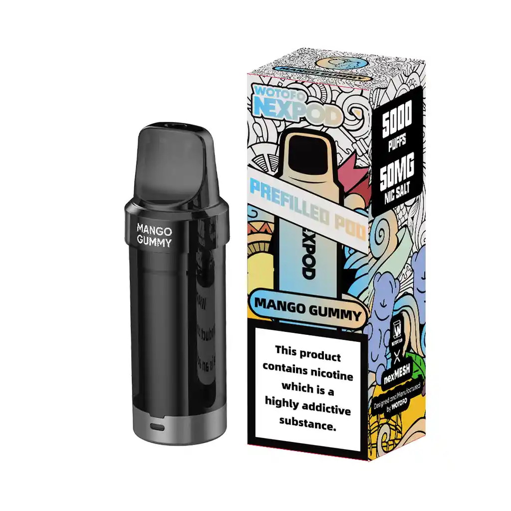 Nexpod Repuesto Refilled Pod 5000 Puffs Mango Gummy - Wotofo