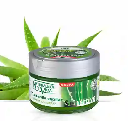 Mascarilla Aloe Vera Repara E Hidrata Sensitive