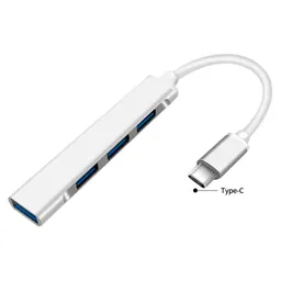 Adaptador Hub Usb-c 4 Puertos