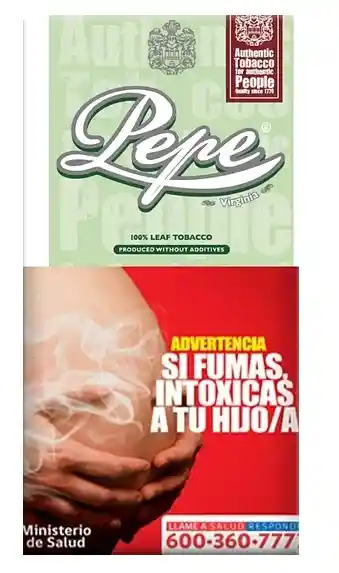 Tabaco Pepe Easy Green 40 Grs.