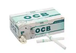 Ocb, Tubos Con Filtro Menthol X 100 Unidades