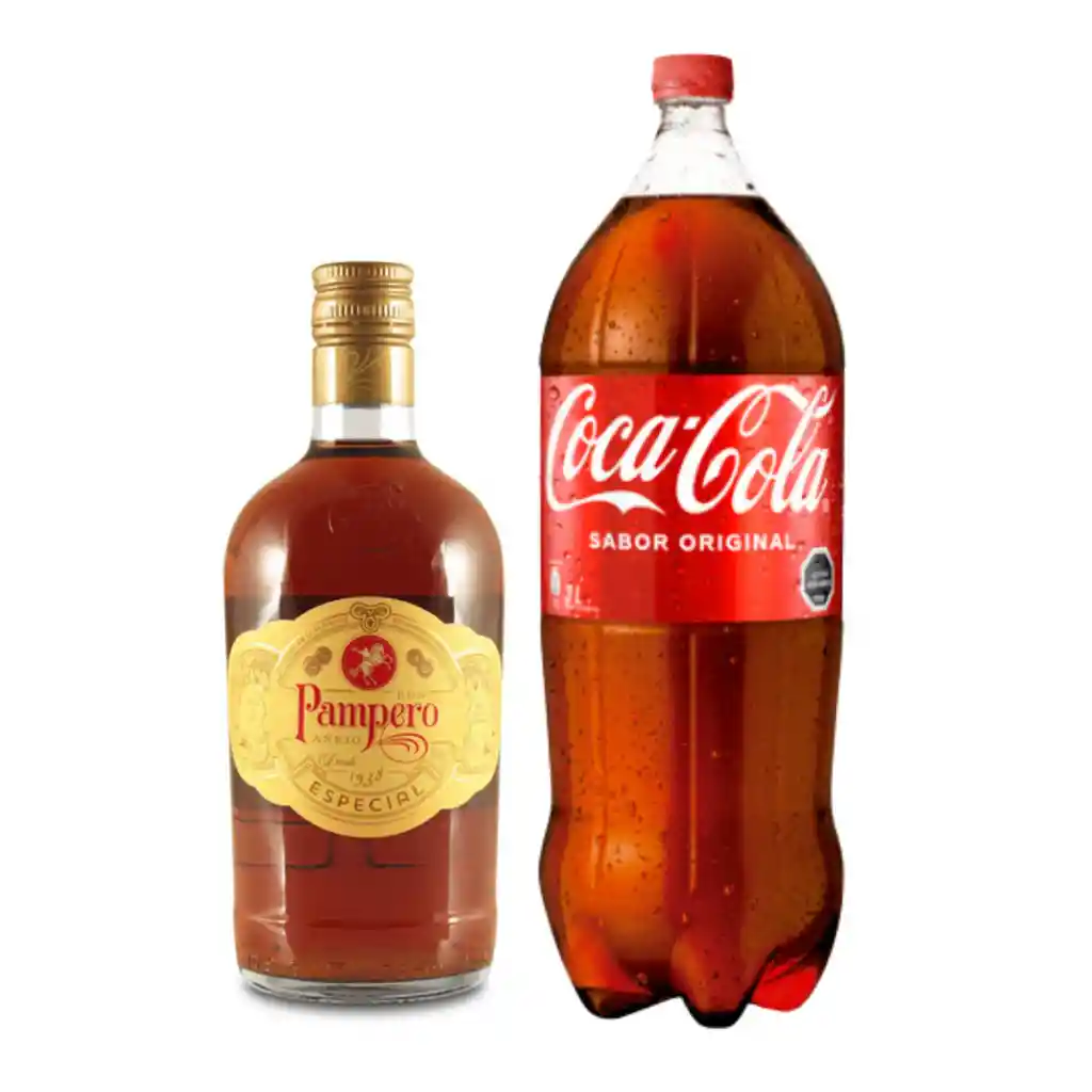 Promo Ron Pampero Especial 700cc + Coca Cola 3l