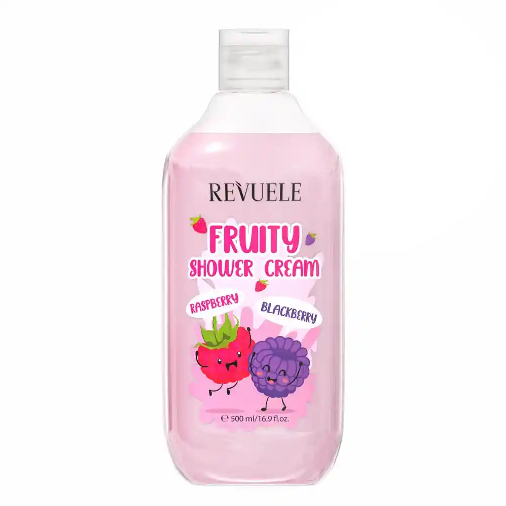 Fruity Shower Cream Crema De Ducha Raspberry And Blackberry 500ml