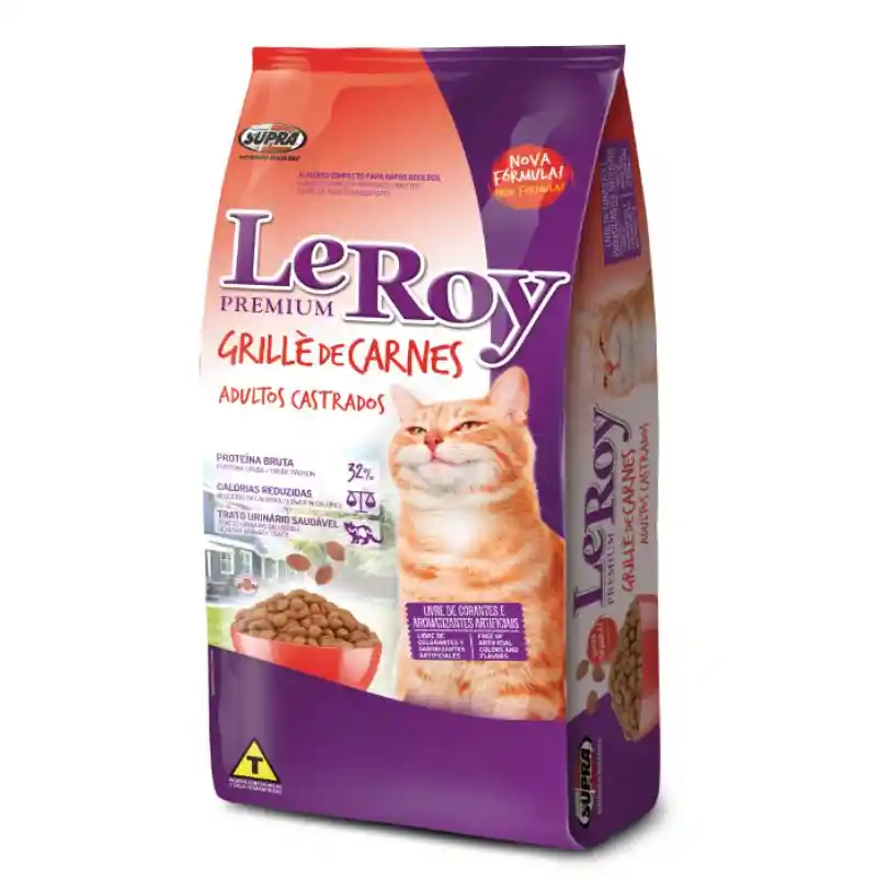 Leroy Cat Sabor A Carne 10.1kg