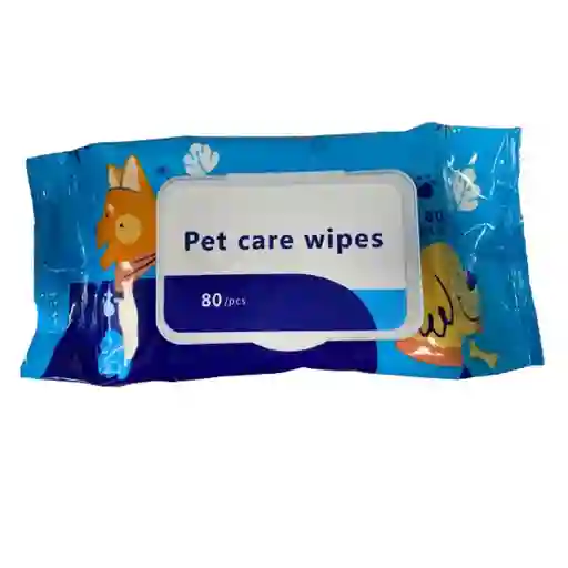 Pet Care Wipes, Toallitas Húmedas Para Perros Y Gatos (80 Unidades)