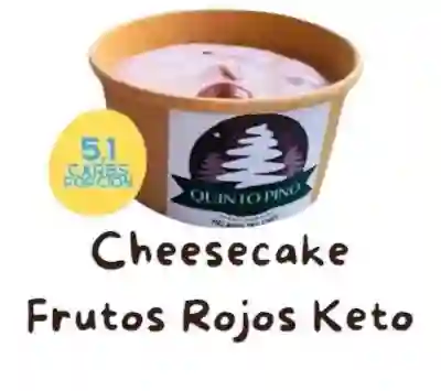 Helado Cheesecake Frutos Rojos Keto 130g Quinto Pino