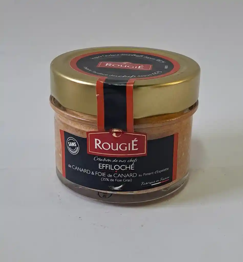 Effiloché De Pato Y Foie Gras Al Pimiento De Espelette 90g