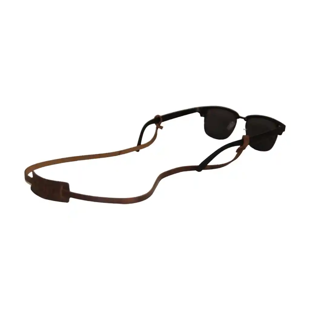 Strap De Lentes De Cuero Café