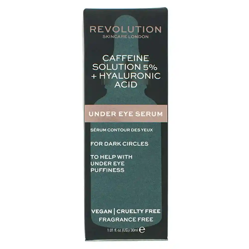 Sérum Revitalizador Para El Contorno De Ojos - 5% Cafeína + Ácido Hialurónico