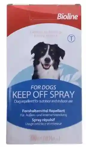 Repelente Keep Off Spray Bioline Para Perros 300 Ml