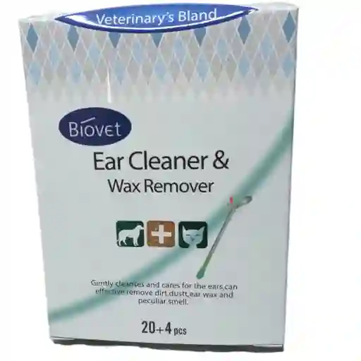 Biovet Ear Cleaner Wax Remover 24 Pcs