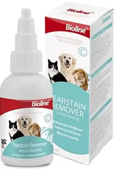 Bioline Removedor De Manchas Lagrimales 50 Ml