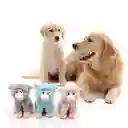 Juguete Peluche Para Mascotas De Animales Con Sonido (oveja Celeste)