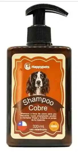 Happypets Shampoo De Cobre Hipoalergenico 320 Ml