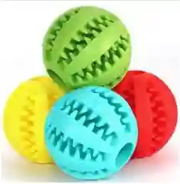 Pelota Elástica Interactiva Para Perro Extra Resistente Talla S