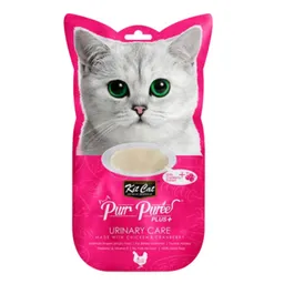 Kit Cat, Snack Cremoso Para Gatos, Con Cranberry, Sabor Pollo