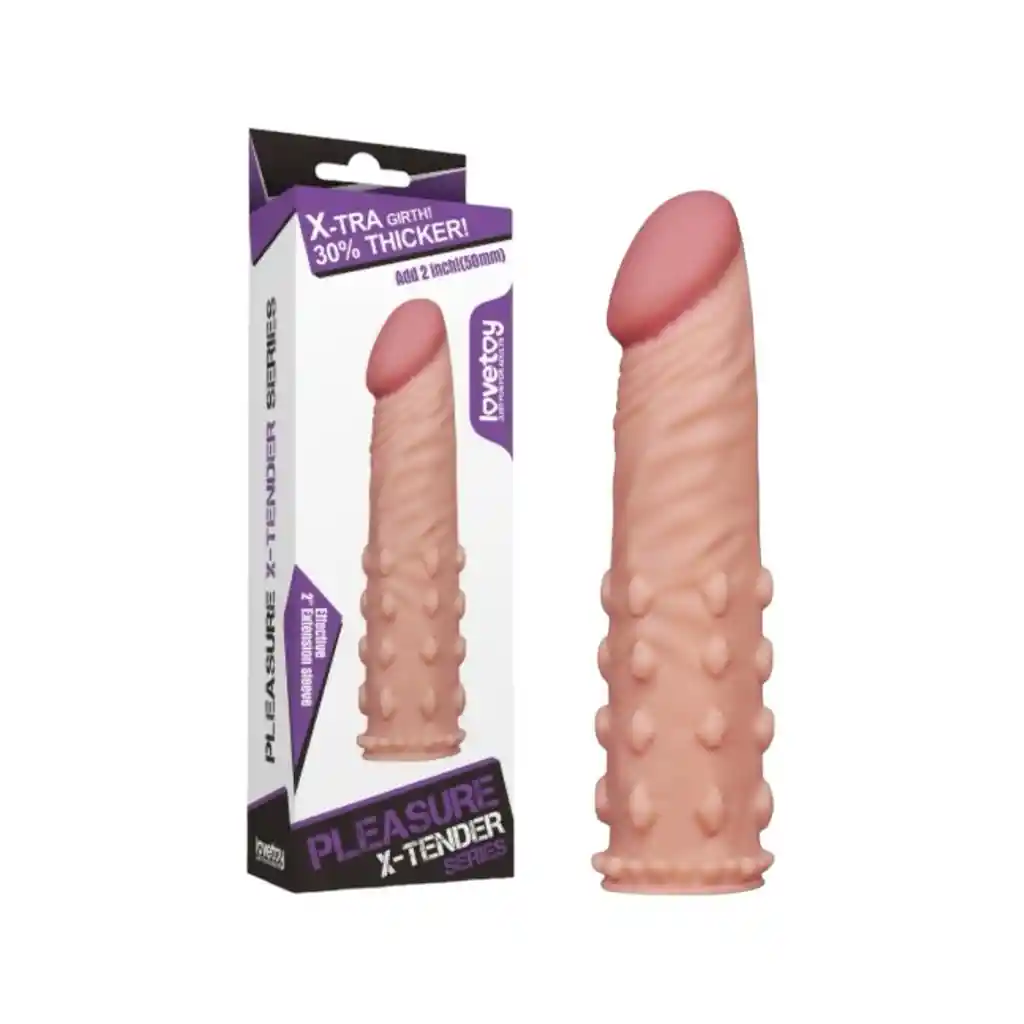 Funda Para Pene X-tender + 5 Cm