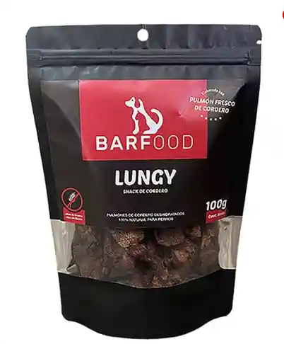 Barfood Snack Lungy Cordero 100 G