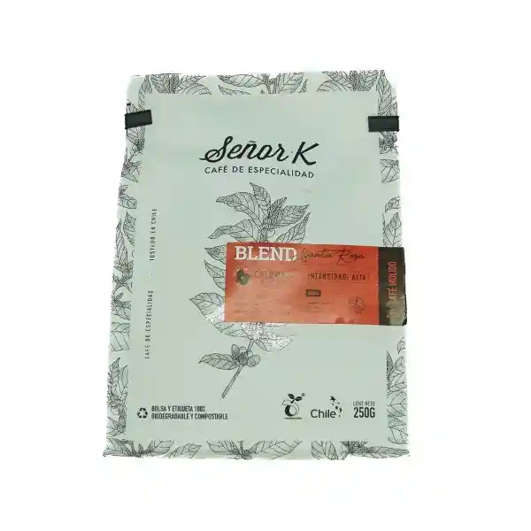 Señor K Café Blend Santa Rosa Colombia Molido