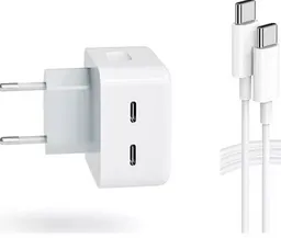 Cargador Rapido Doble Salida 1000mm Tipo C