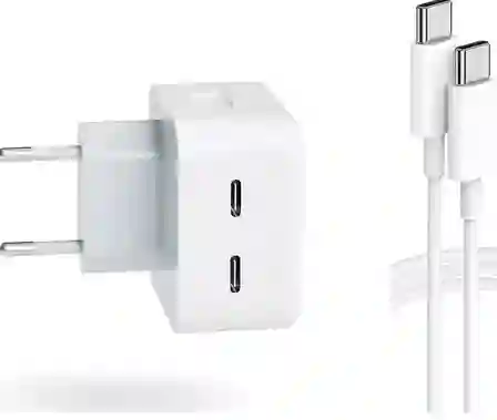 Cargador Rapido Doble Salida 1000mm Tipo C