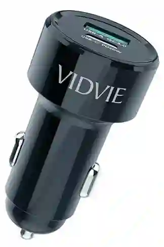 Cargador Rapido Auto Usb Y C + Cable Tipo C