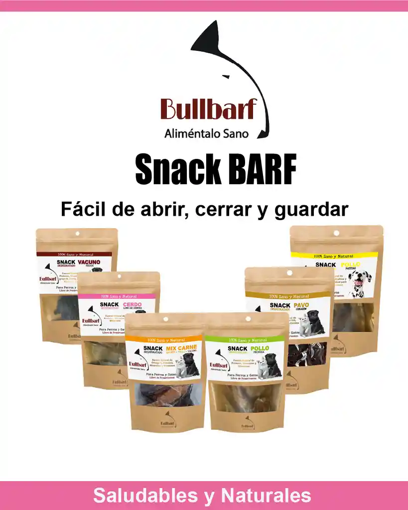 Natural Pack 3 Snack 100%corazon De Pavo Deshidratado