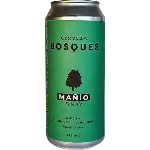 Cerveza Bosques Mañio 4.9° G.l. 473cc