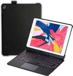 Funda Con Teclado Para Ipad 9,7 Negra