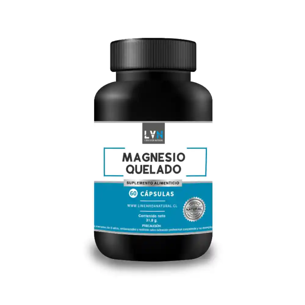 Citrato De Magnesio (magnesio Quelado) X 60 Cápsulas