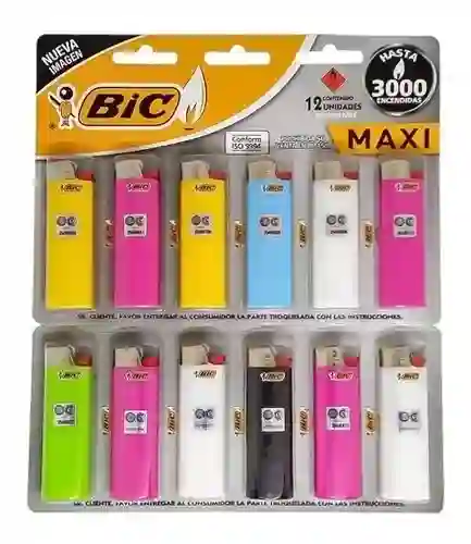 Encendedor Bic Maxi Colores