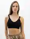 Cats Bralette Maternal Birmano Negro M