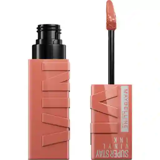 Labial Líquido Maybelline Super Stay Vinyl Ink Nude N° 105 Golden