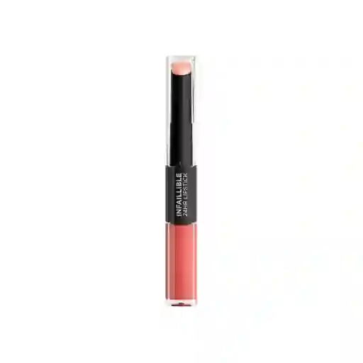 Labial Loreal Infallible 24 Hrs. 2-step N° 801 Toujours Toffe