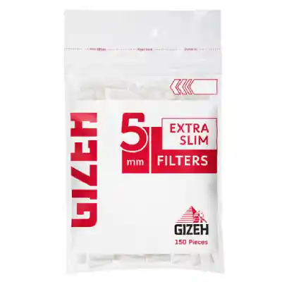 Filtros Extra Slim 5mm 150u - Gizeh