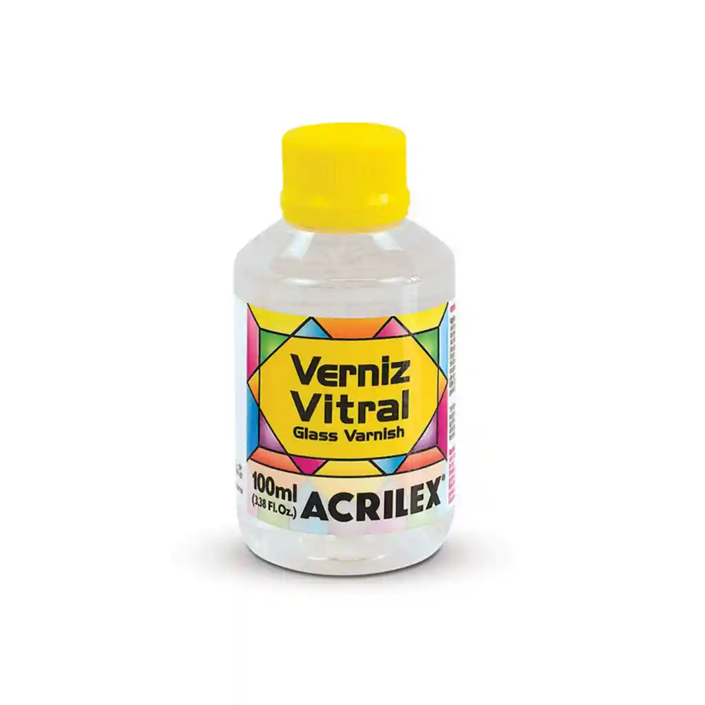 Barniz Vitral Incoloro Acrilex 100ml Acrilex