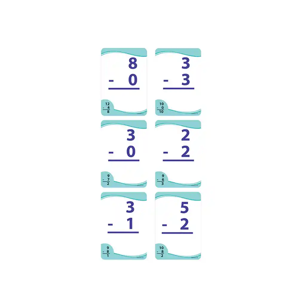 Láminas Aprendiendo A Restar - Dactic
