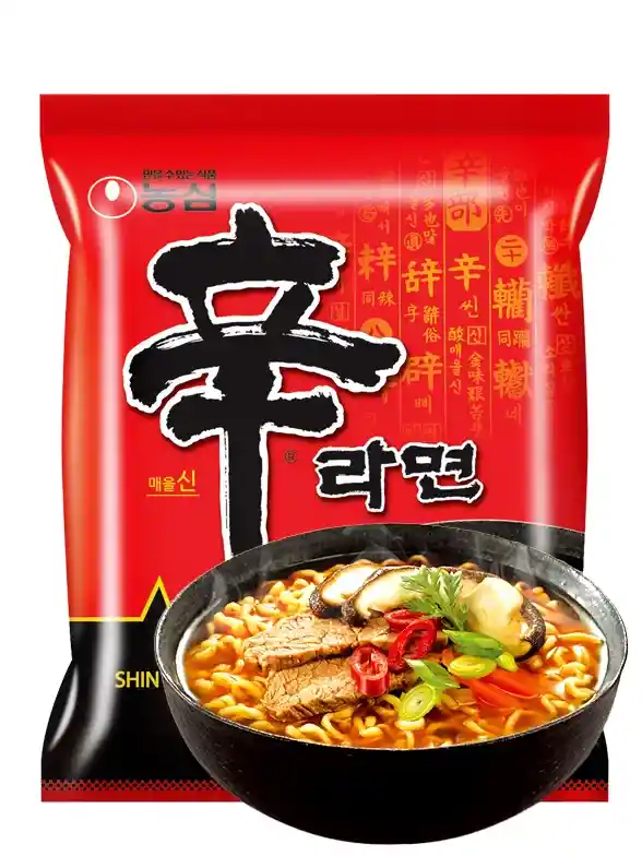 Fideos Ramen Coreanos Shin Ramyun